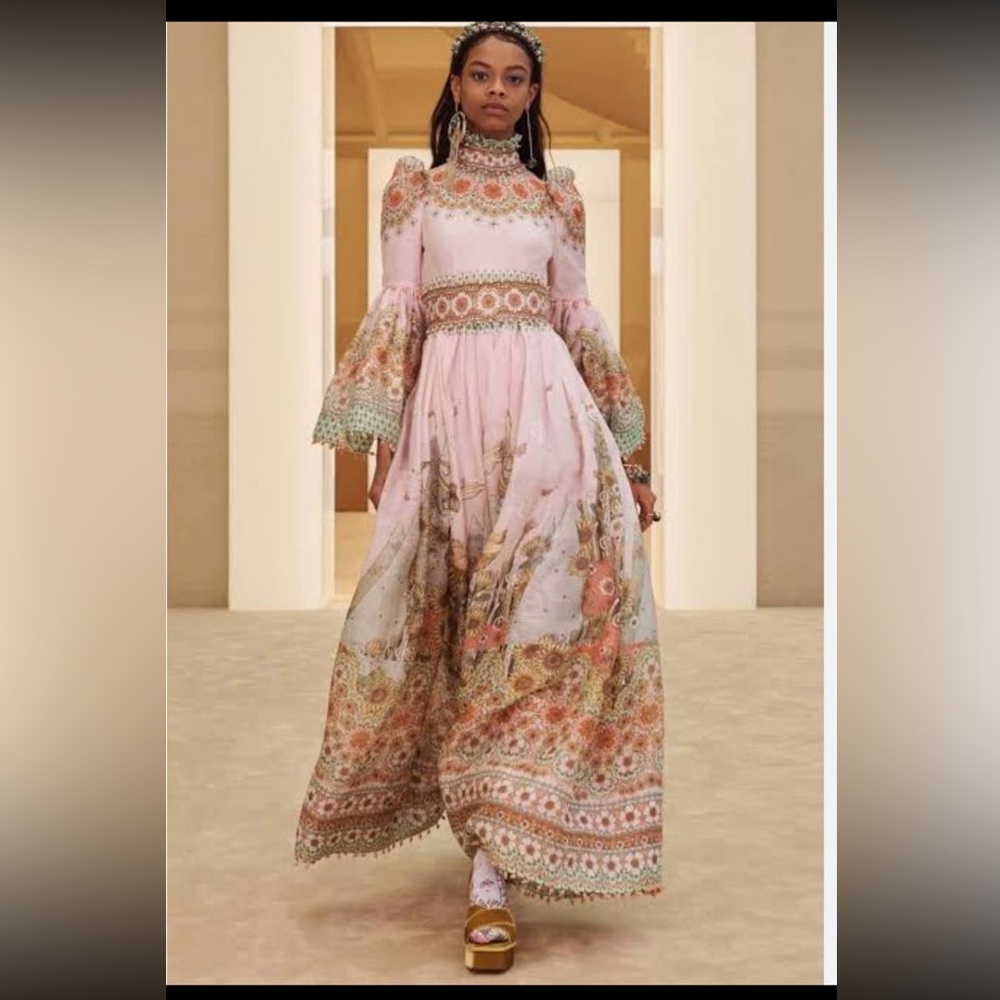 Zimmermann kaleidoscope gown size 3